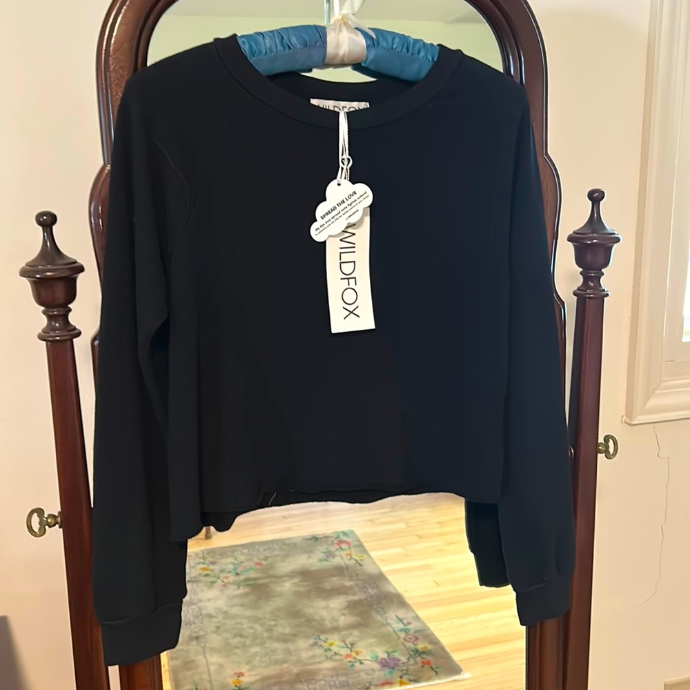 Small black top by WILD FOX. Made in L.A.